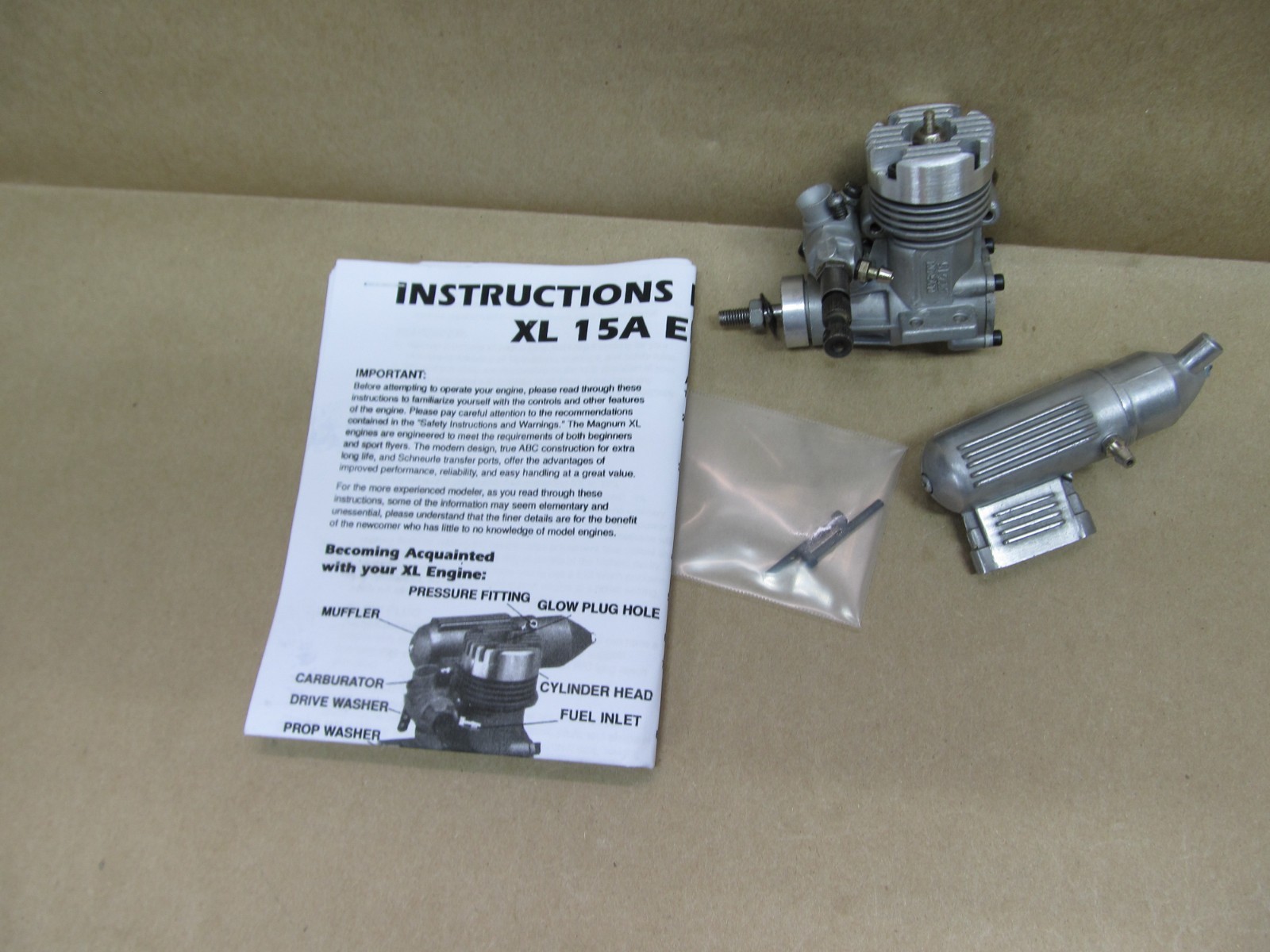 Magnum XL15 R/C Engine - USED -