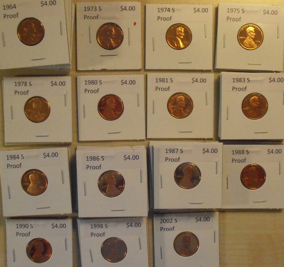 1987 S Lincoln Cent -  Beautiful PROOF Coin, FREE SHIPPING