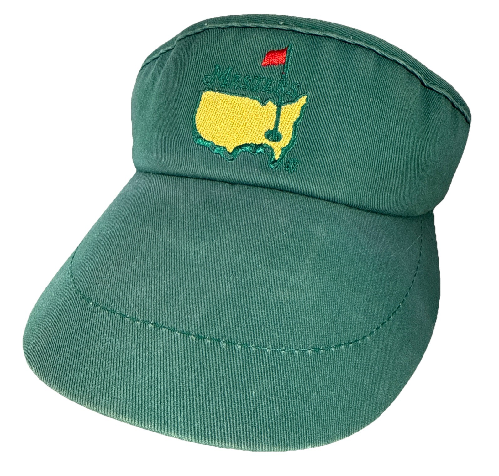 Vintage Masters Golf American Needle Green, Augusta National Visor