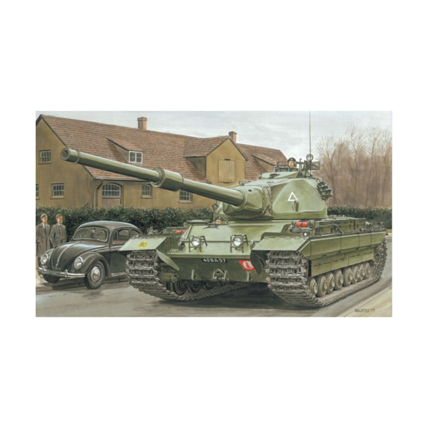 Dragon Model Black Label Series 1:3  British Heavy Tank Conqueror Mar SW (New)