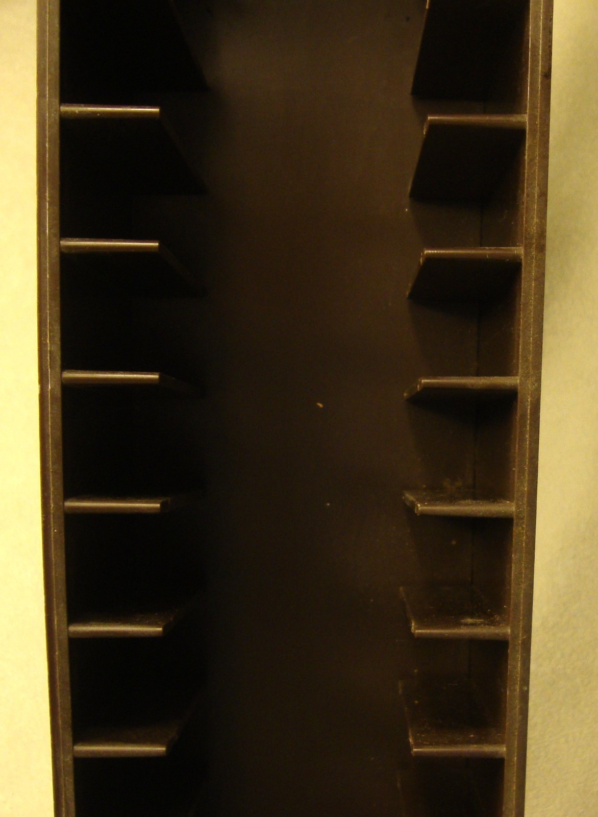 Vintage Atari 2600 12 Slot Video Game Program Wall Mount Storage Rack Tower