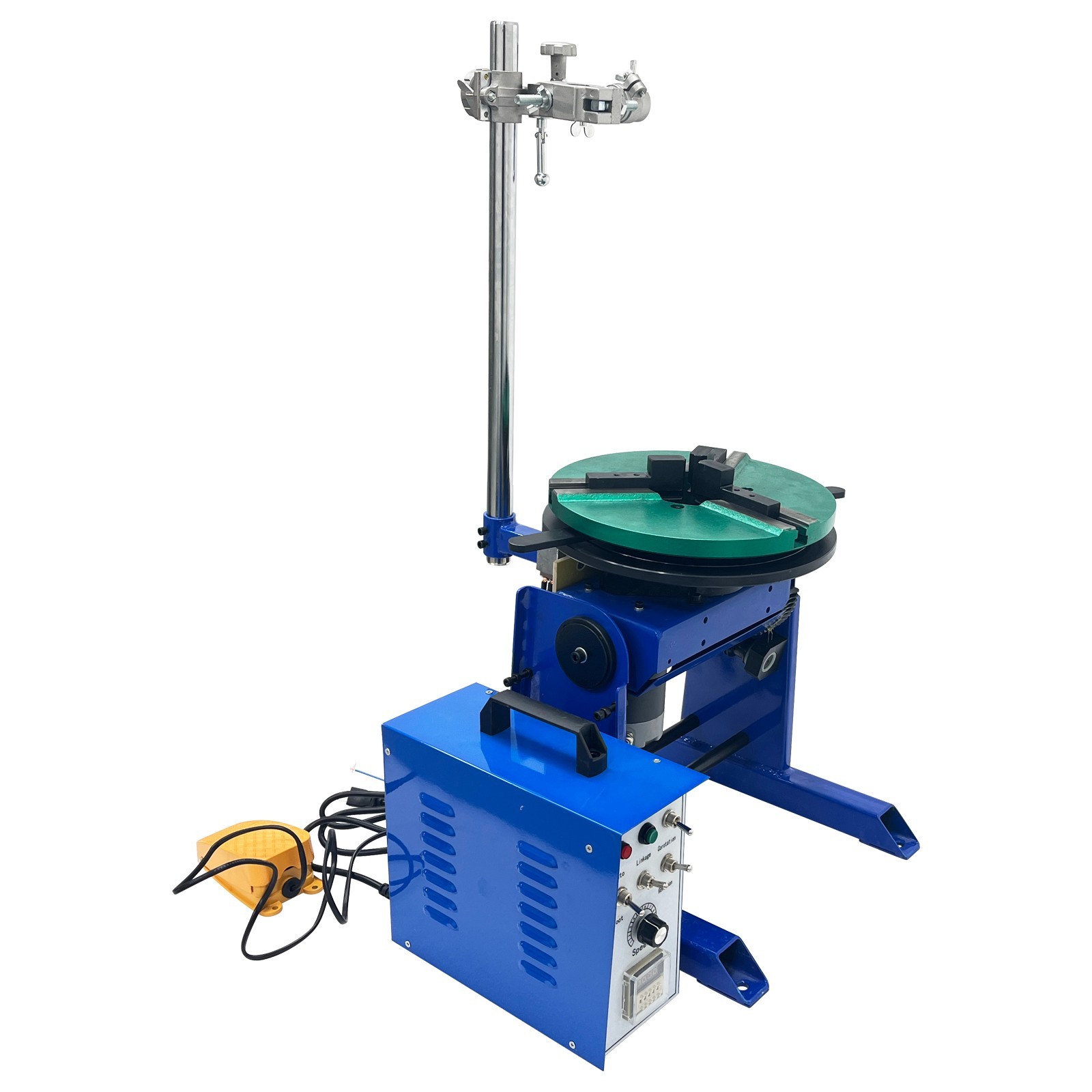Welding Positioner Drill Chuck + Bracket 90 Degree Girth Welding Rotatuing Table