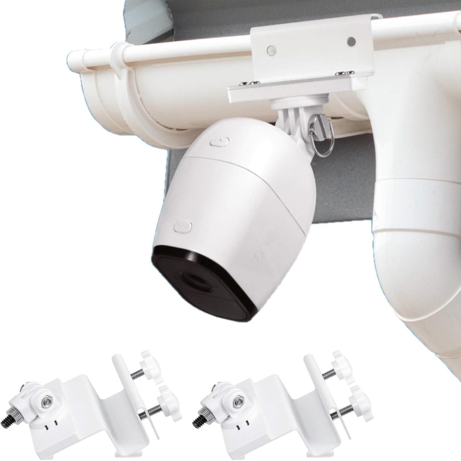 Weatherproof Gutter Mount 2-Pack for Arlo Pro Series - Secure & Adjustable