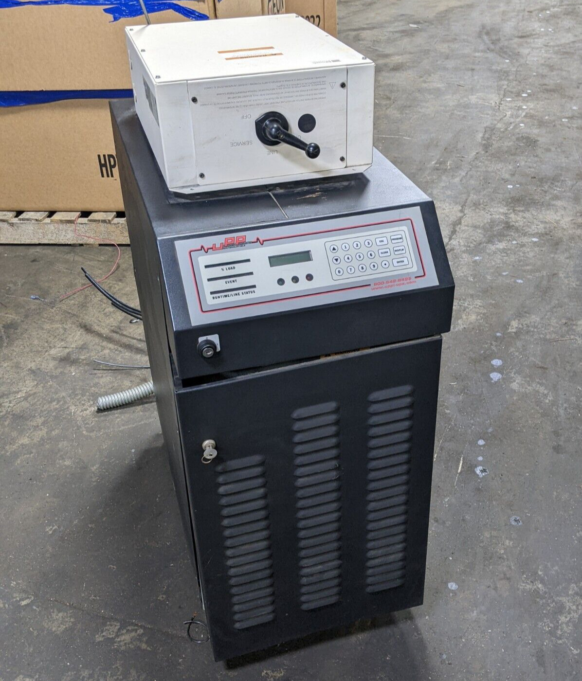 UPPI Pioneer LineUPS Uninterruptible Power Supply 6kVA 120/208/240 VAC 60Hz