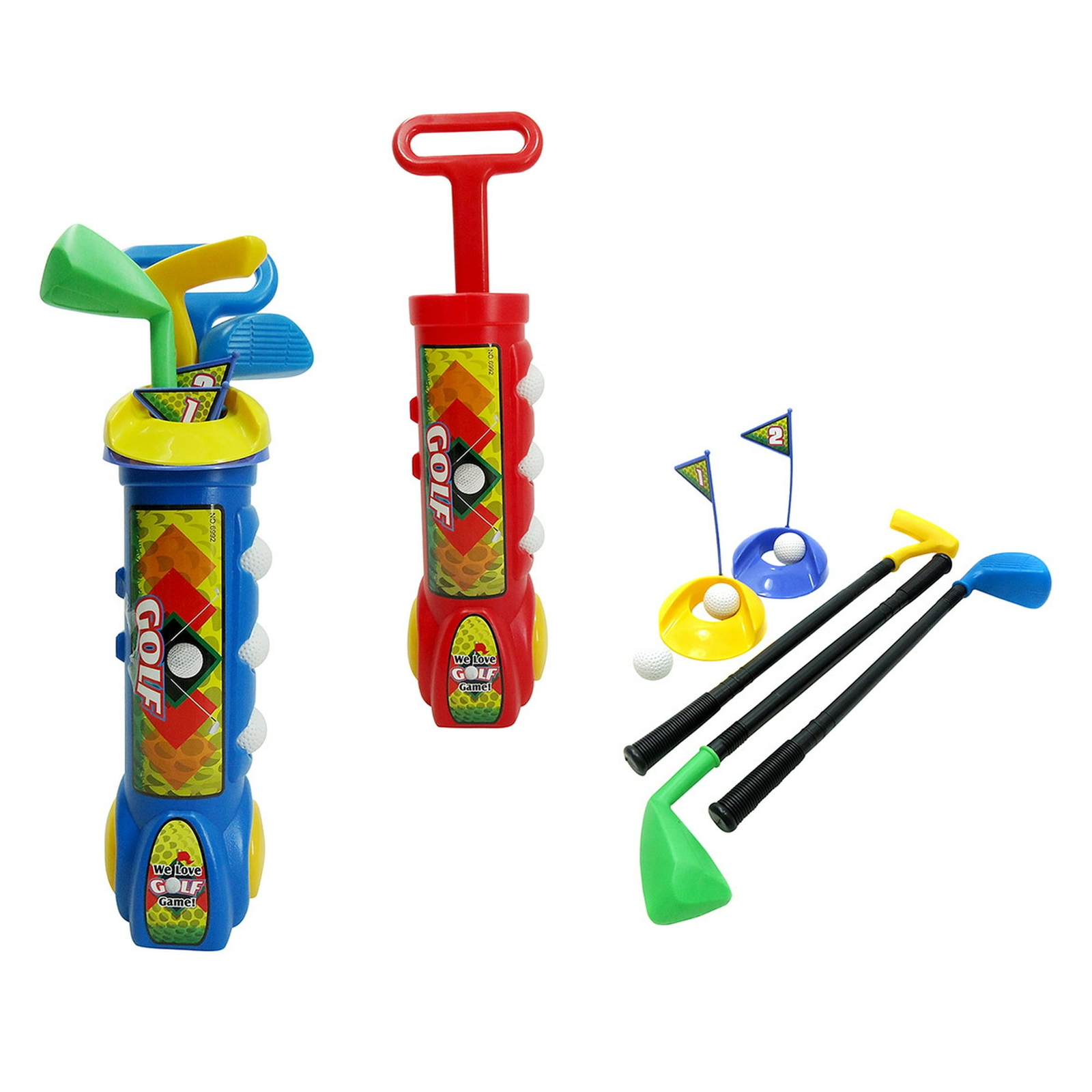 1PC: Deluxe Kid's Toy Golf Set Perfect Golf Set for Children Colors Vary