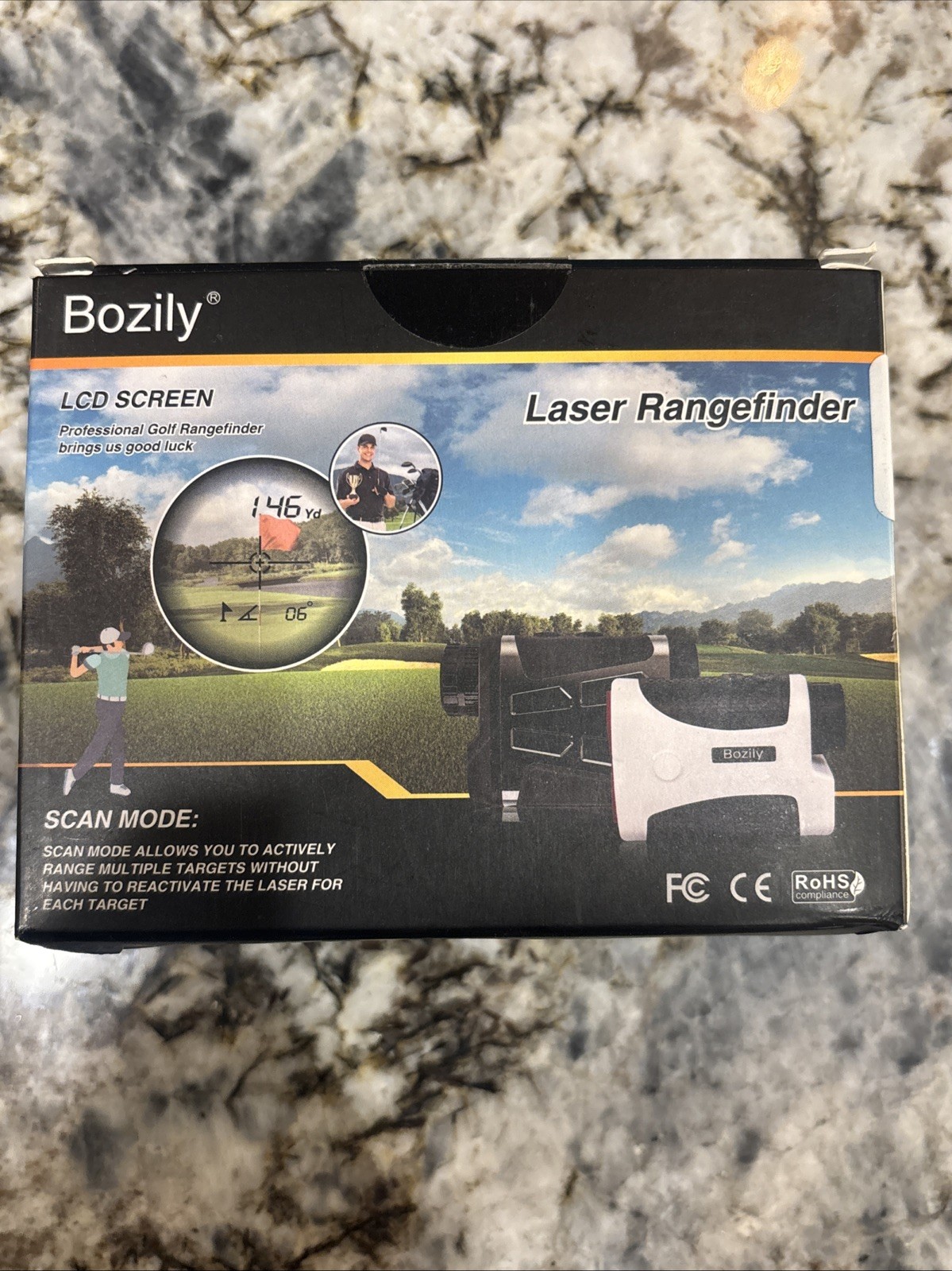 Bozily Laser Rangefinder 6x Magnification