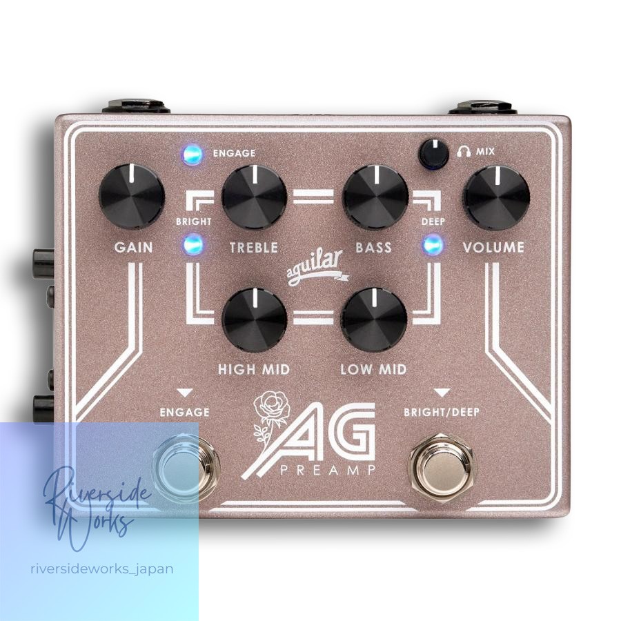 aguilar AG Preamp Breast Cancer Awareness Edition Limited DI