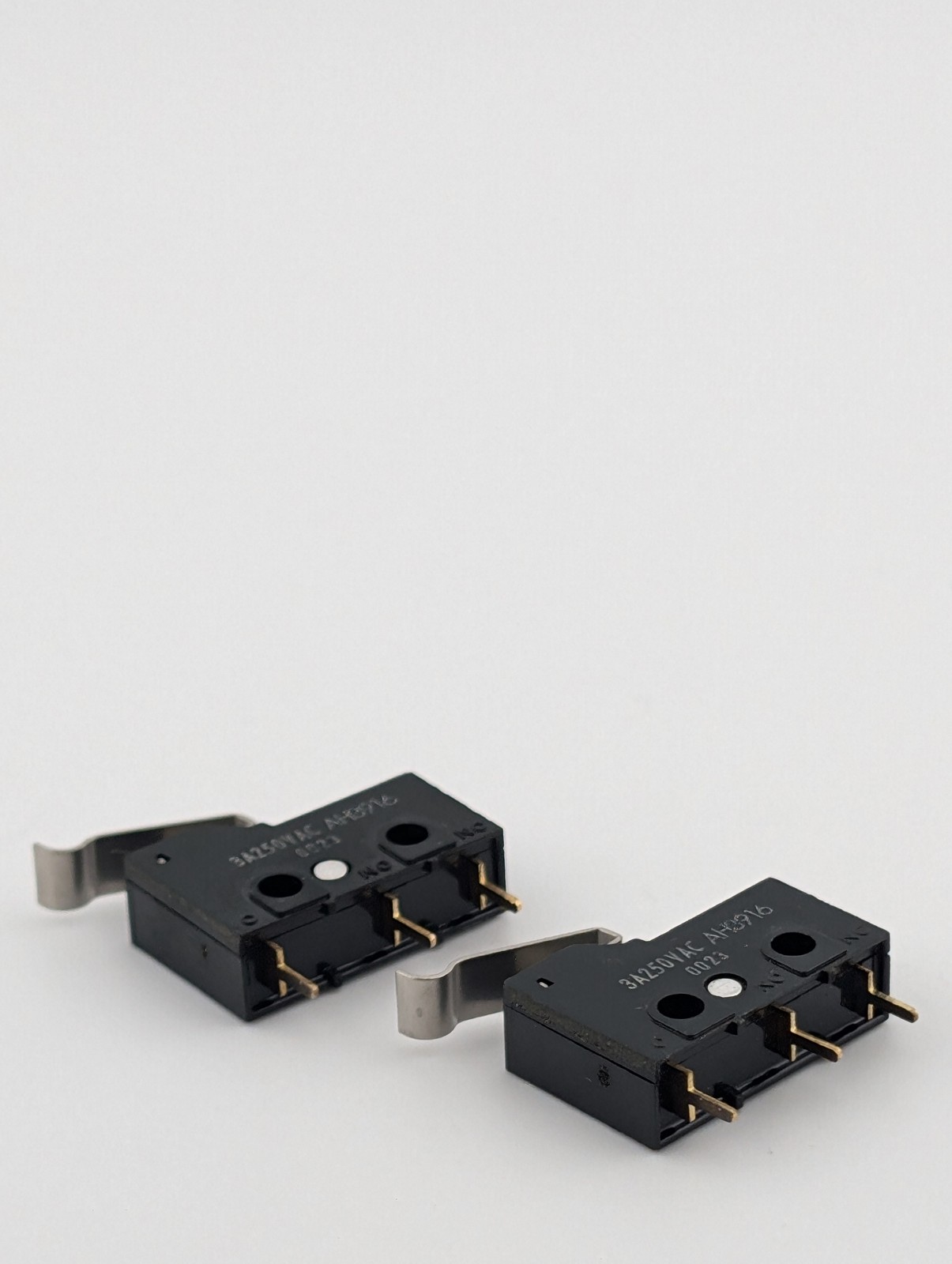 Matsushita Normally Open/Normally Closed Micro Style Switch PC Mount 2 Pack