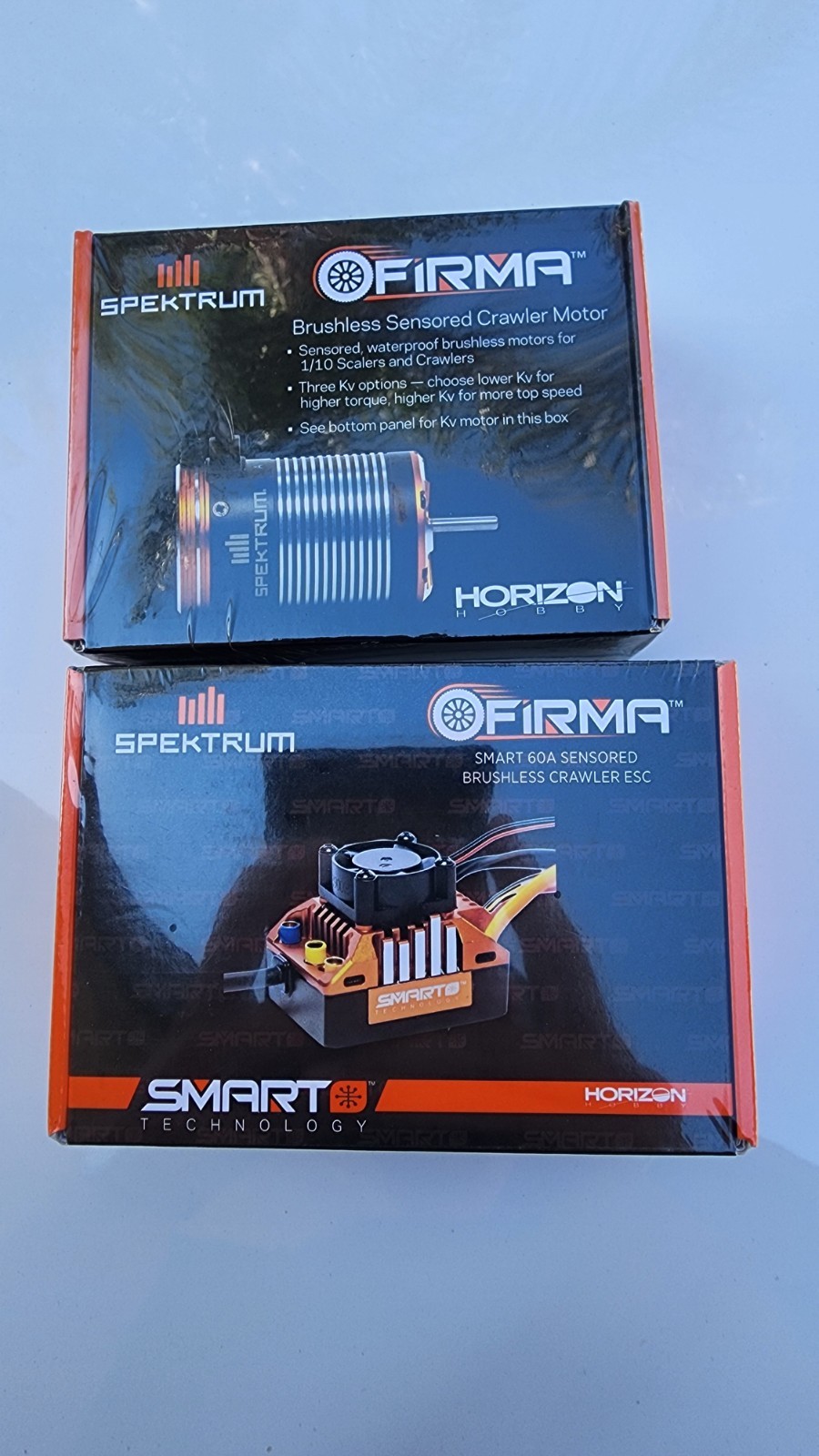 Spektrum Firma 60A Brushless Smart ESC with 2100KV Sensored Motor, SPMXSEMC08
