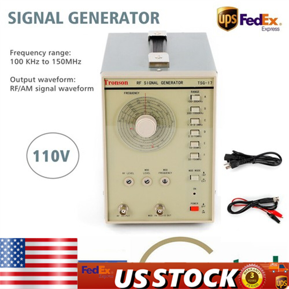 High Precision RF High Frequency Signal Generator 100kHz-150MHz