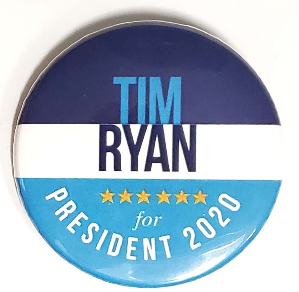 2020 Tim Ryan Democratic Campaign Button
