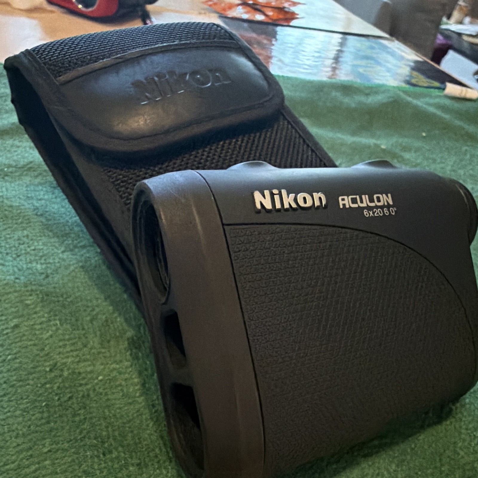 Nikon ACULON 6x20 6.0° Rangefinder, 6x Magnification, Black w/ Case