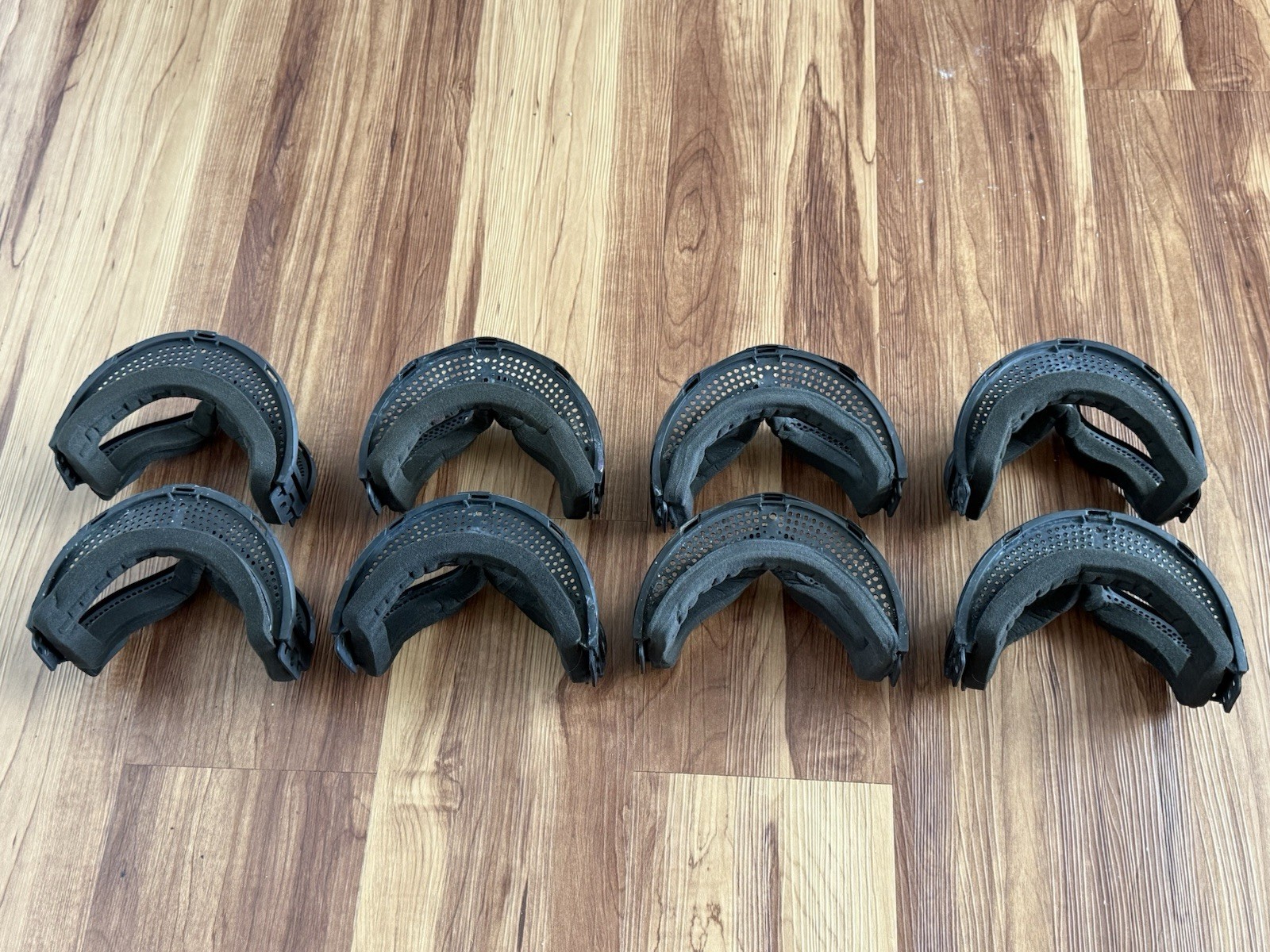 8 JT Spectra ProFlex Goggle Frames Lot - BLACK
