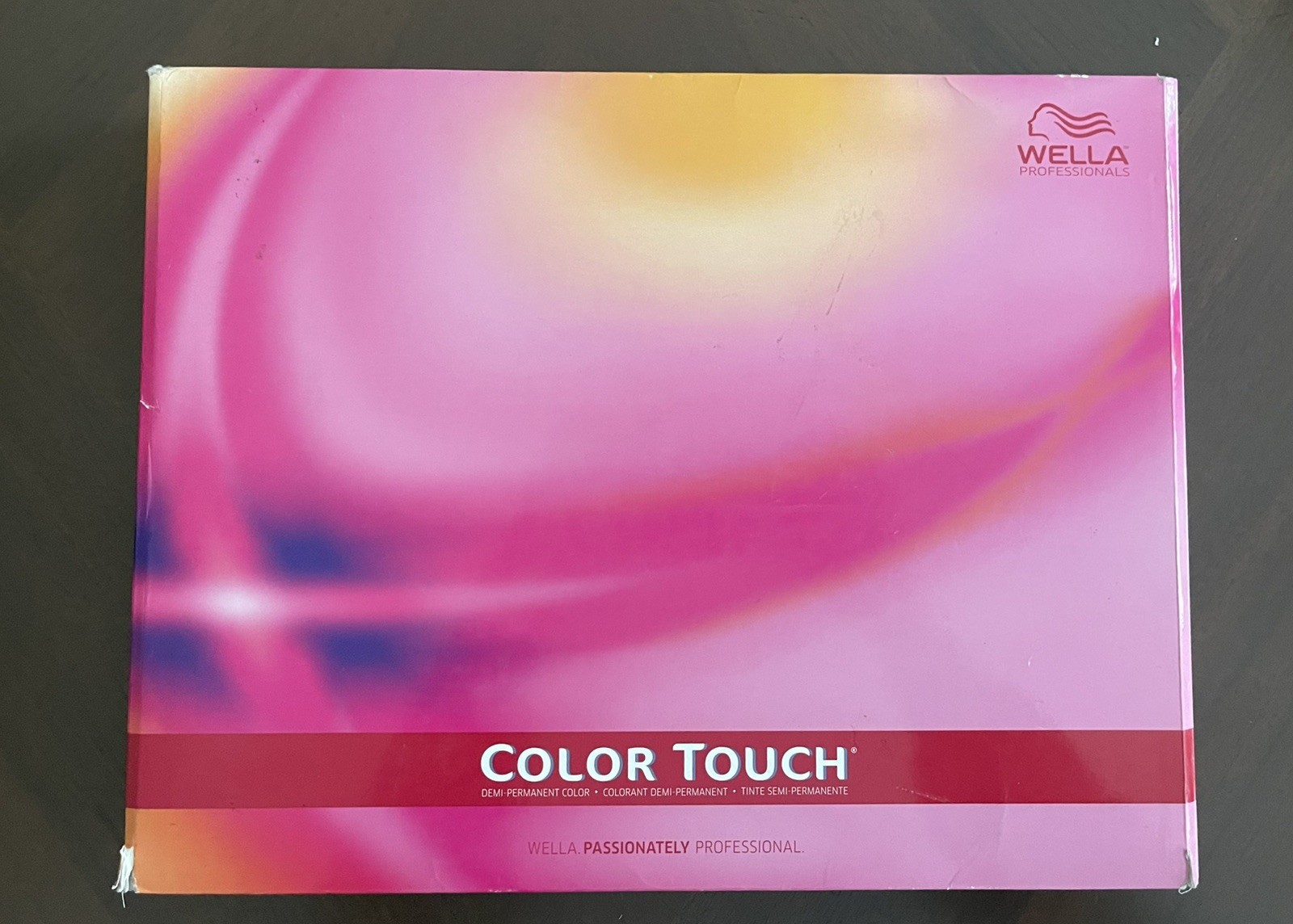 Wella Professional Color Swatch Book Color Touch 3 Ring Binder