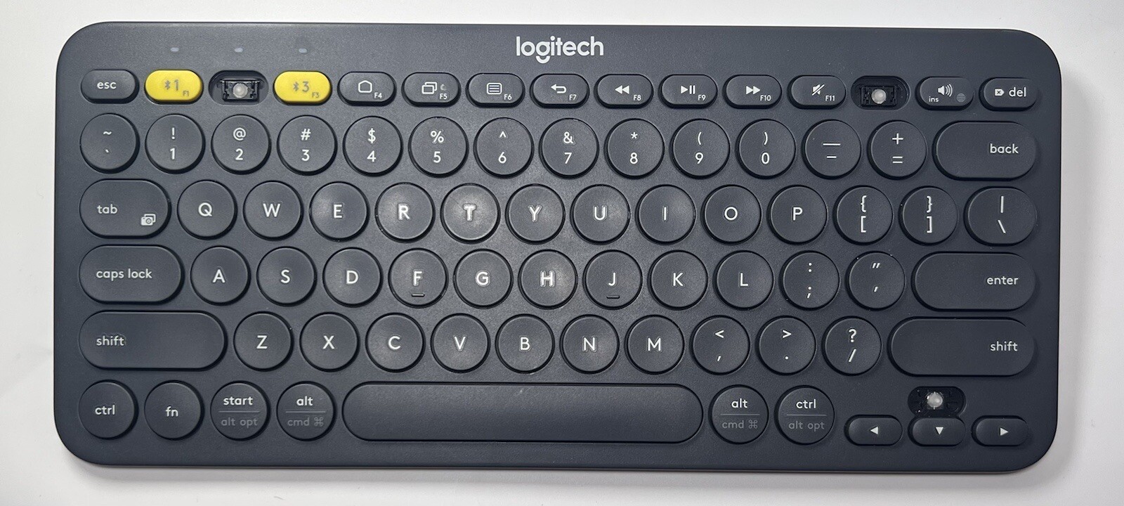 Logitech K380 WIRELESS KEYBOARD SINGLE REPLACEMENT KEYCAPS KEYS (Y-R0056)