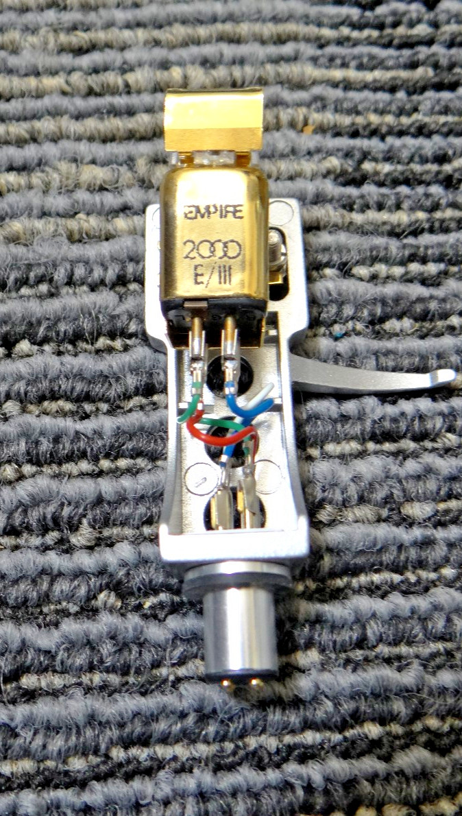 Empire 2000 E/III Cartridge with stylus guard and shell **sounds good