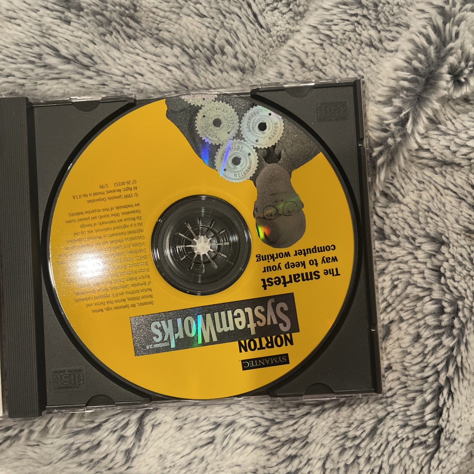 Norton Symantec SystemWorks 2001 Windows CD