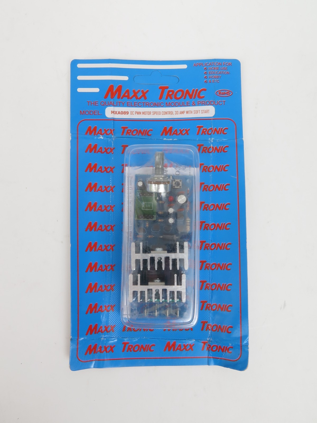Maxx Tronic MXA089 DC PWM Motor Speed Controller 30A Soft Start 8-30VDC NEW