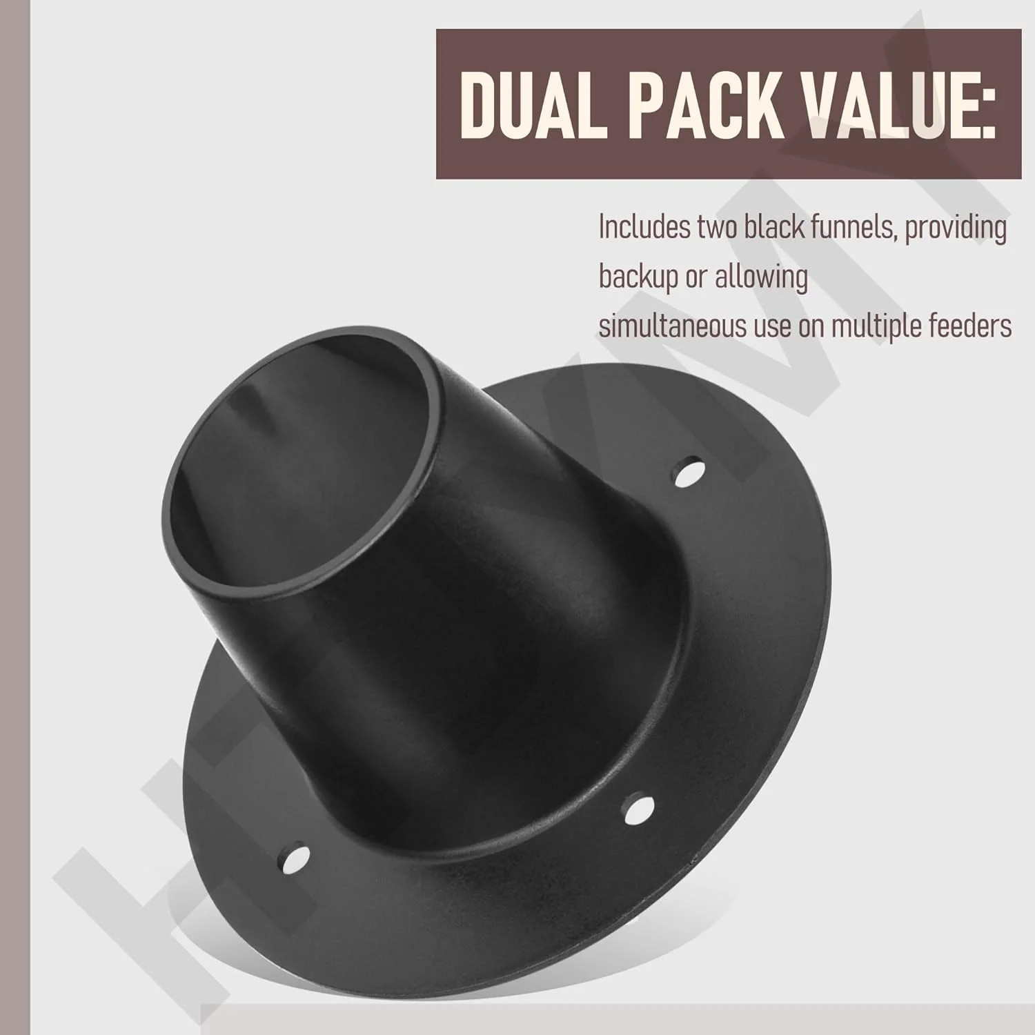 2" Drop Funnel for Deer Feeder, Versatile Funnel for Deer Feeder, Adopt Durable