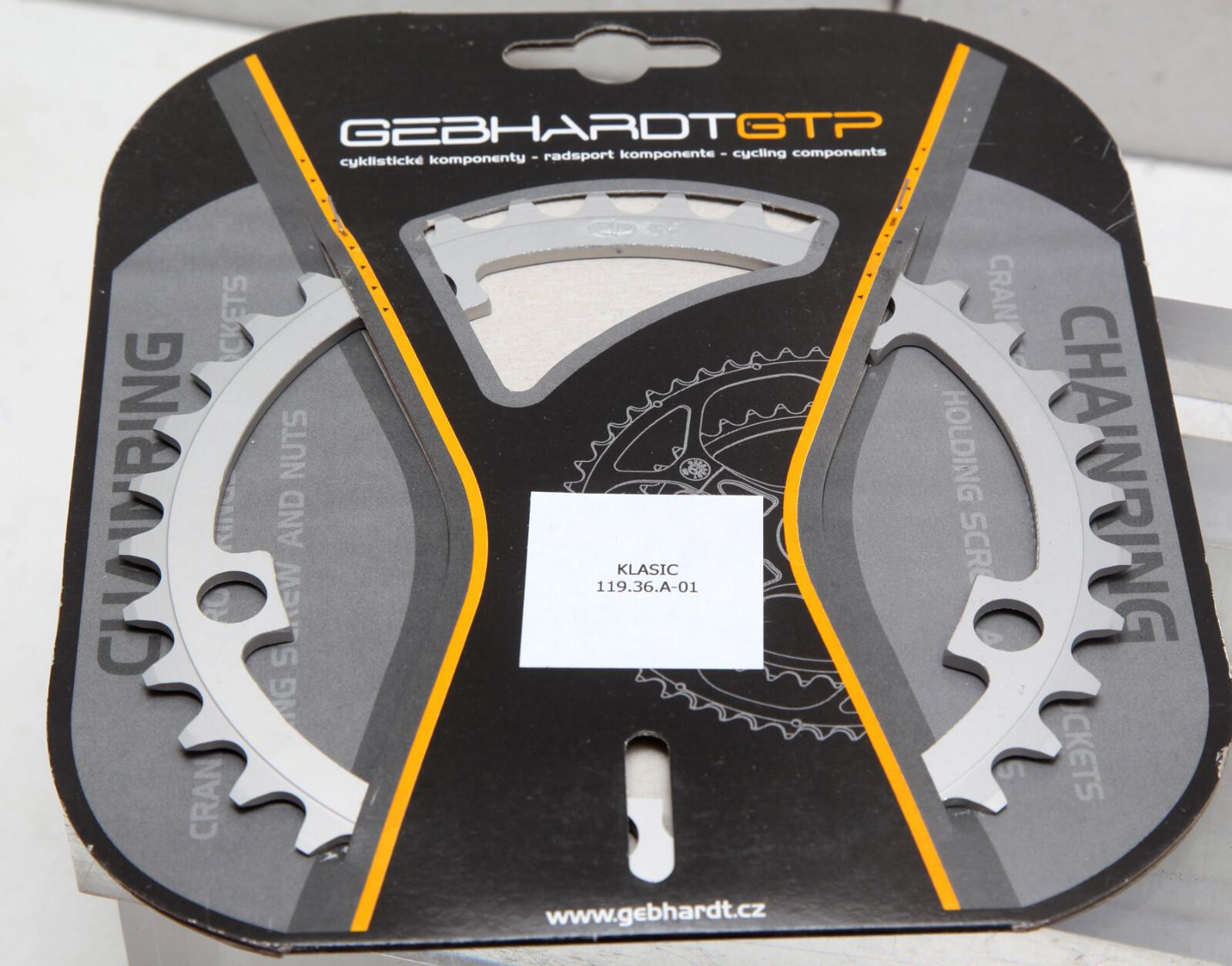 ZEUS  FIT 119 120mm BCD 36T INNER CHAINRING by Gebhardt