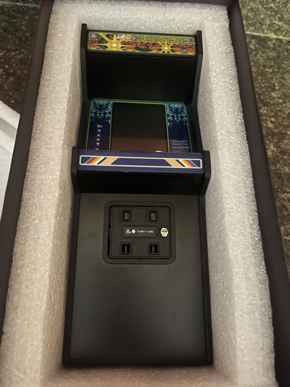 Wave Toys Replicade Atari Centipede 1/6 Scale Arcade Game