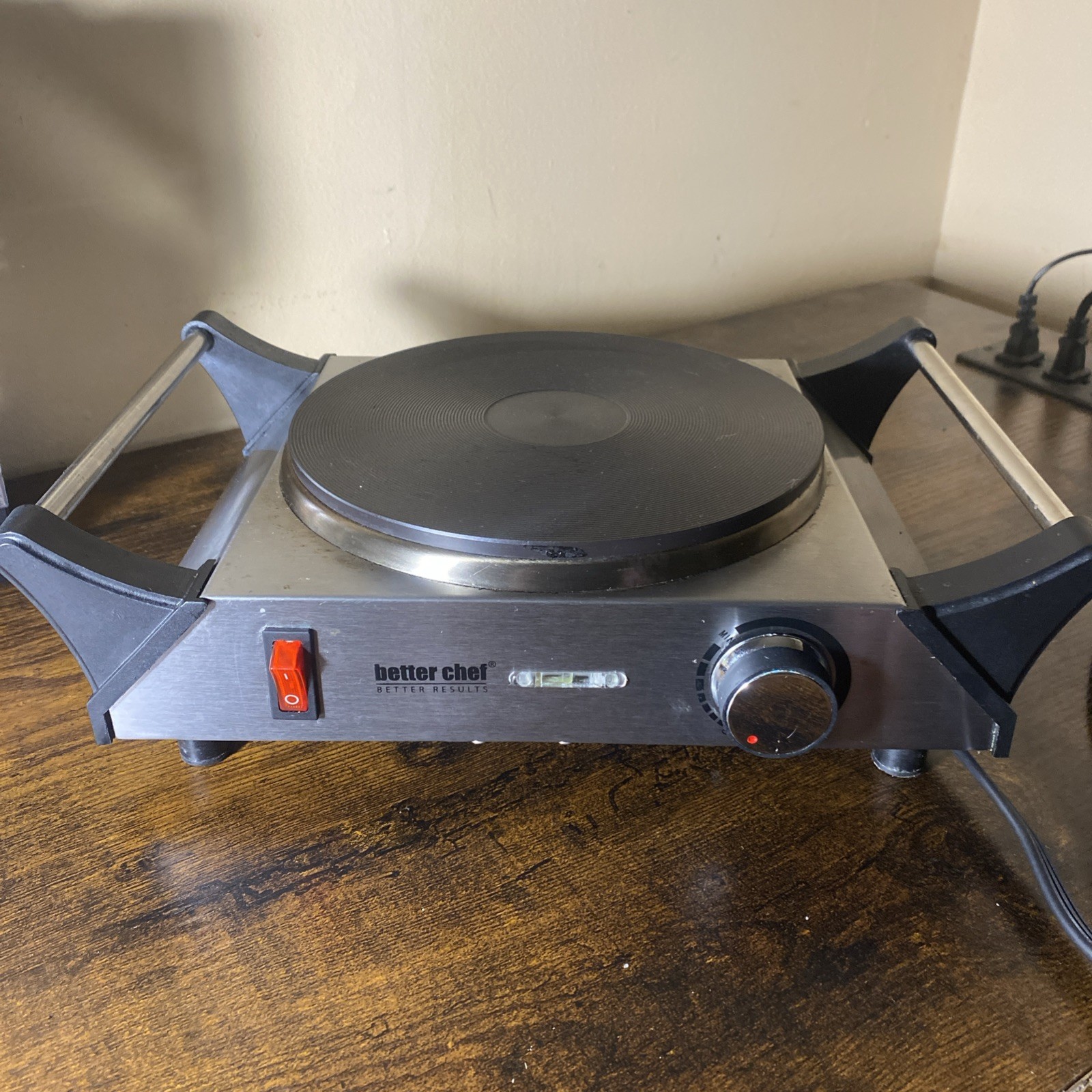 Better Chef Portable Stainless Steel IM-303SB Electric Burner TESTED -WORKING