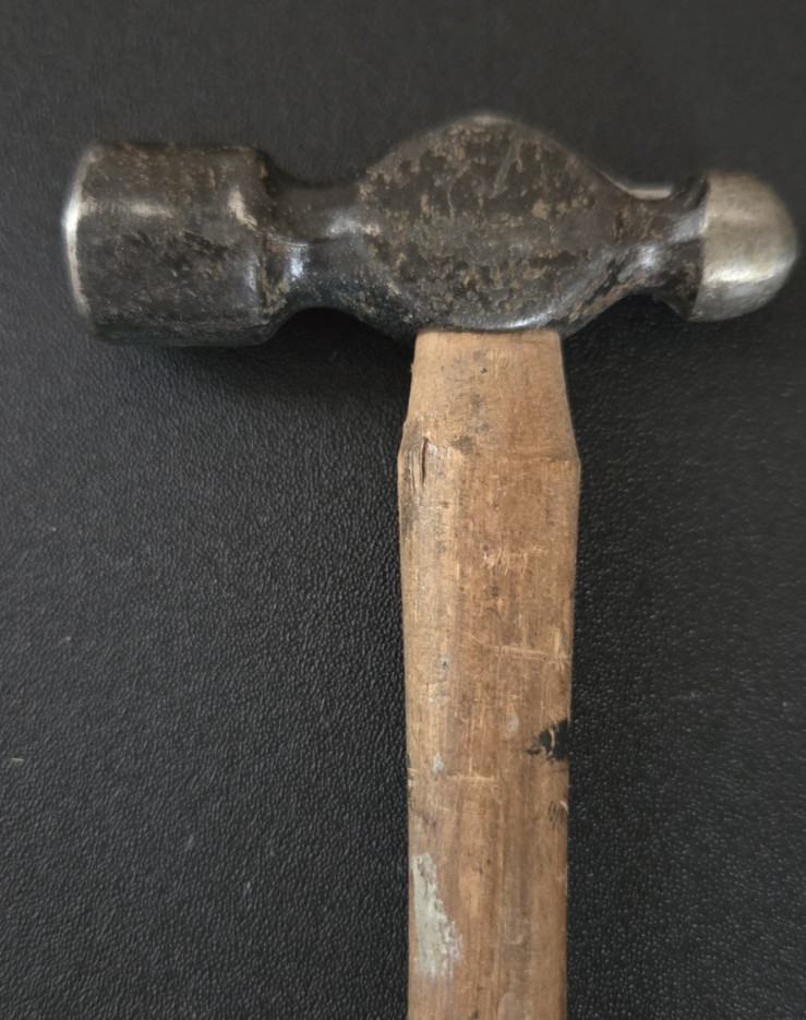 VTG 2oz Jewelers Ball Peen Hammer Indestro-Super # 980-2 USA Machinist