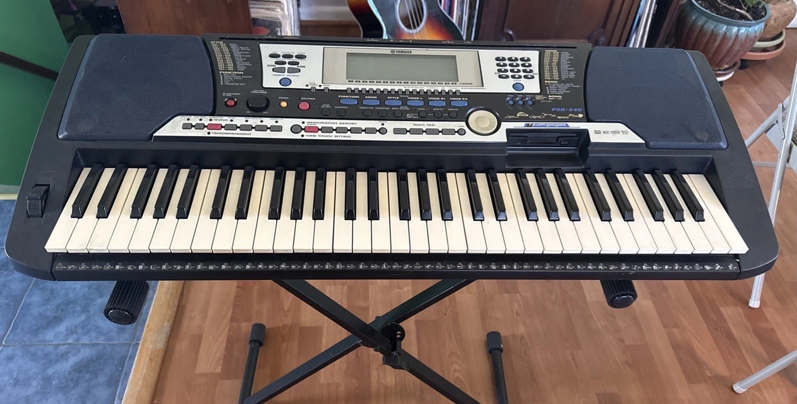 YAMAHA. PORTATONE. PSR-540. 61 KEYBOARD. Tested & Working. Can Send Video.