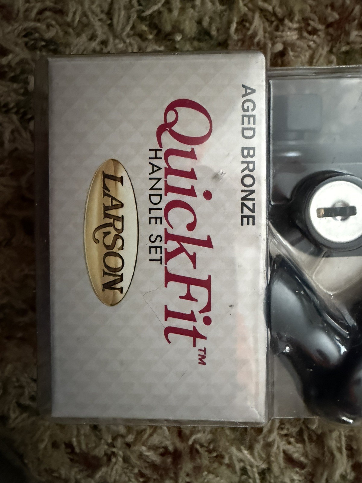 Larson Quick Fit Handle Set Aged Bronze 20297857 NEW in Packaging