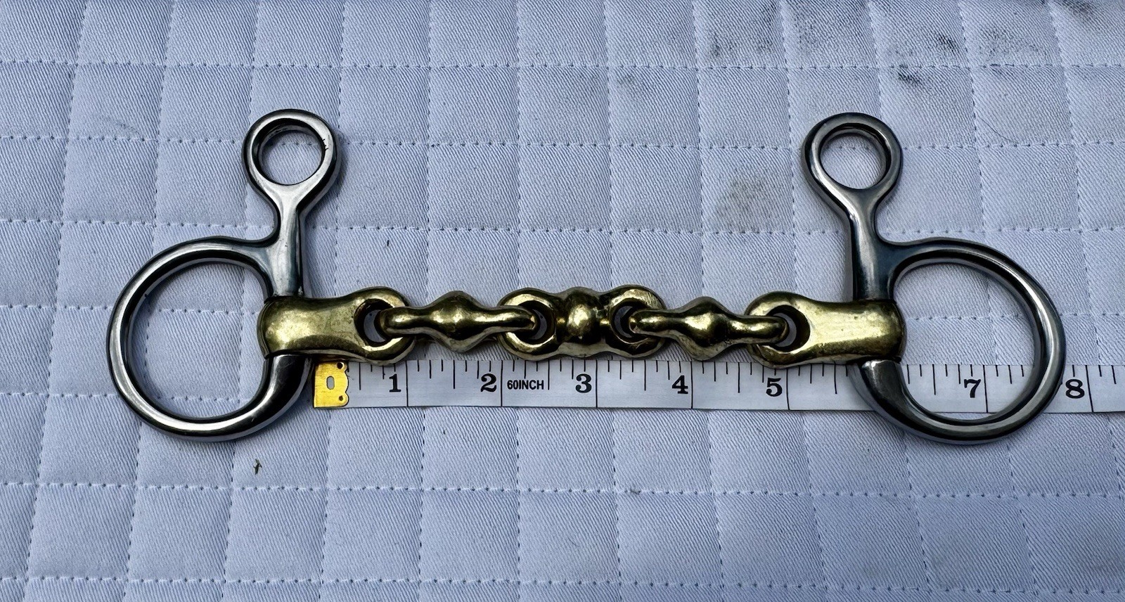 German Silver Brass Boucher Waterford Bit 5.75”, Used