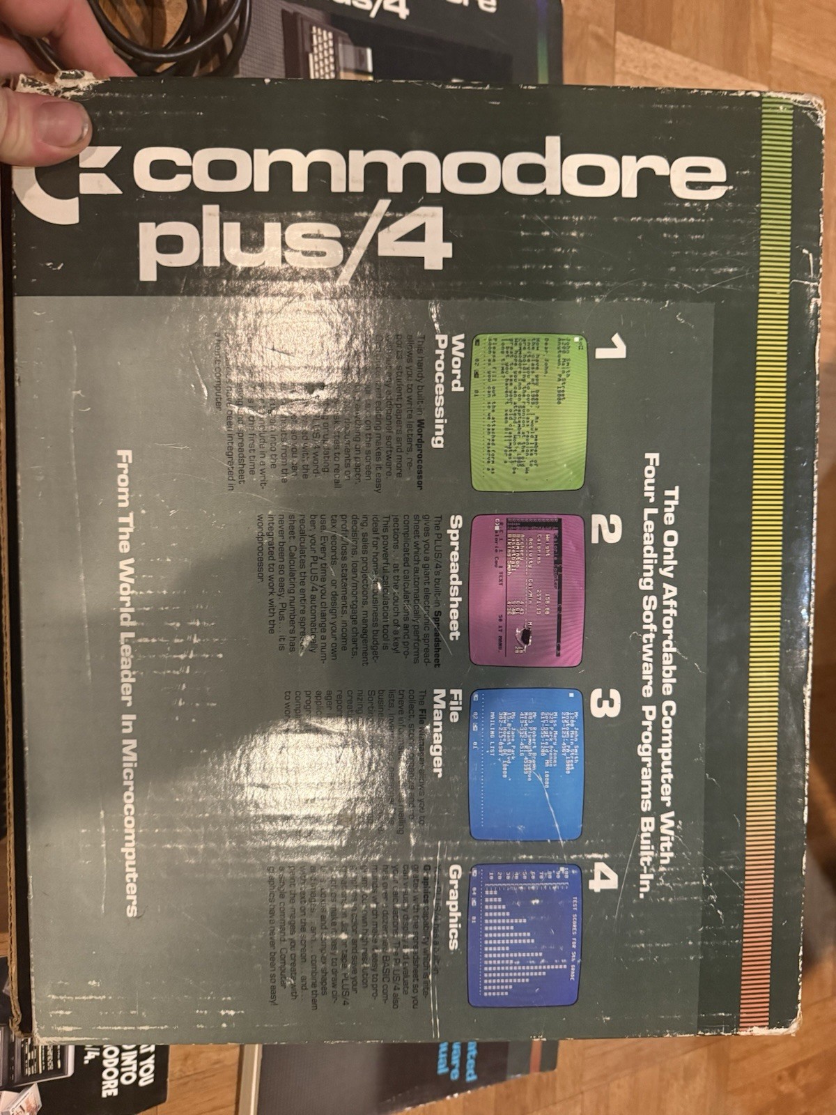 Commodore 64 computer Plus/4 with Original Box (tested working)