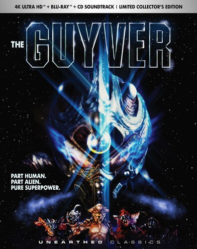 The Guyver [New 4K UHD Blu-ray] Ltd Ed, With Blu-Ray, With CD, 4K Mastering, C
