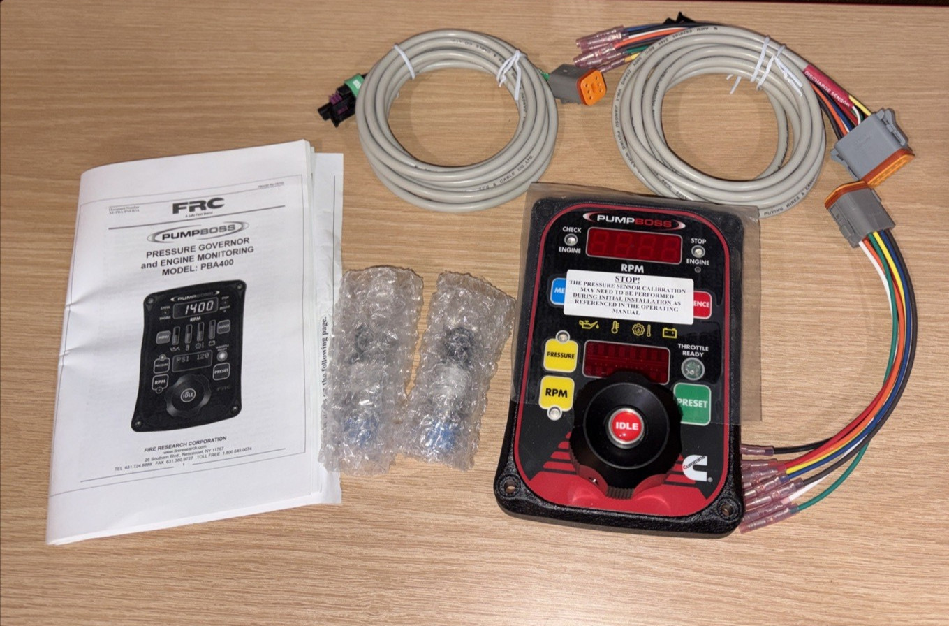 Fire Research Corp PumpBoss Pressure Governor/Engine Monitoring PBA401-D0A