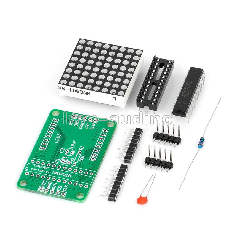 MAX7219 Dot Led Matrix MCU Control LED Display Module For Arduino Raspberry Pi