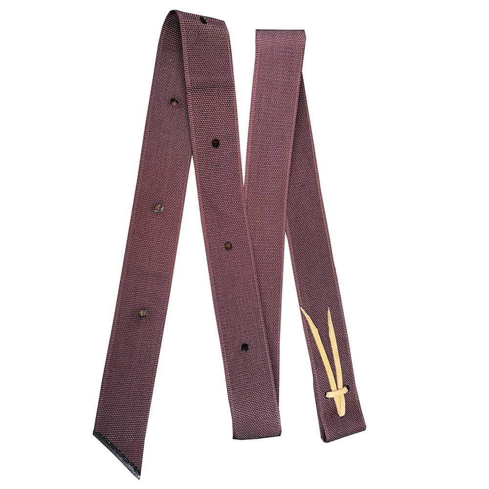 AI 2 In X 6 Ft Hilason Western Horse Premium Single Nylon Leather Cinch Strap