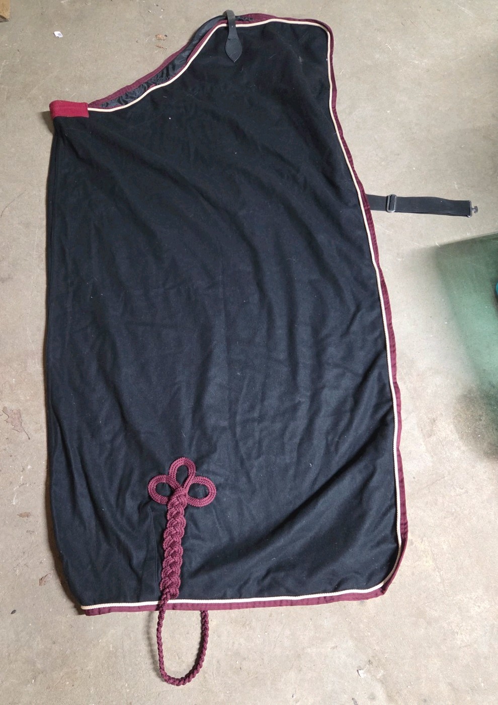Horseware Rambo Grand Prix Pony Show Cooler Dress Sheet Rug - 75"   BLACK