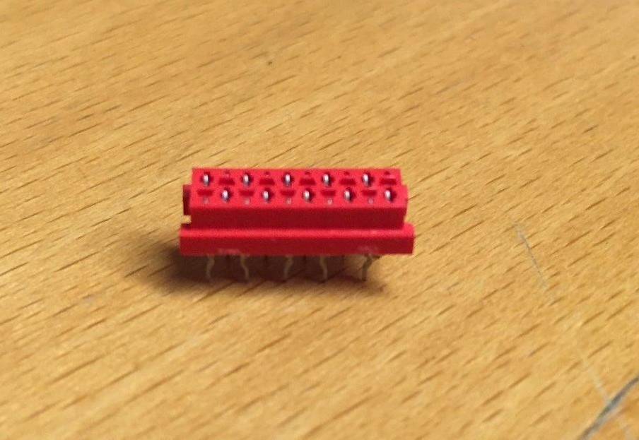 TE/Tyco/AMP 1-215079-0 CONN FMALE-ON-BRD 10POS (10pcs = 1 lot)