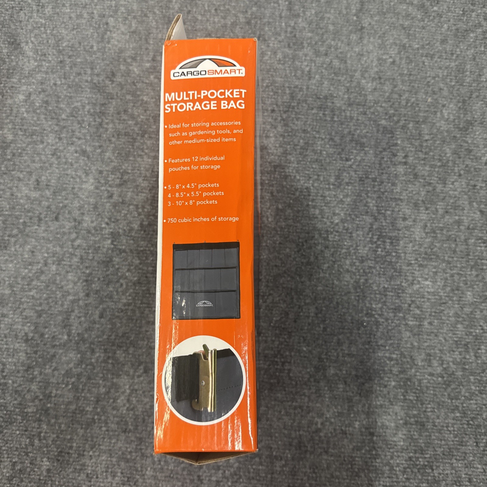 Multi-Pocket Storage Bag for E-Track and X-Track