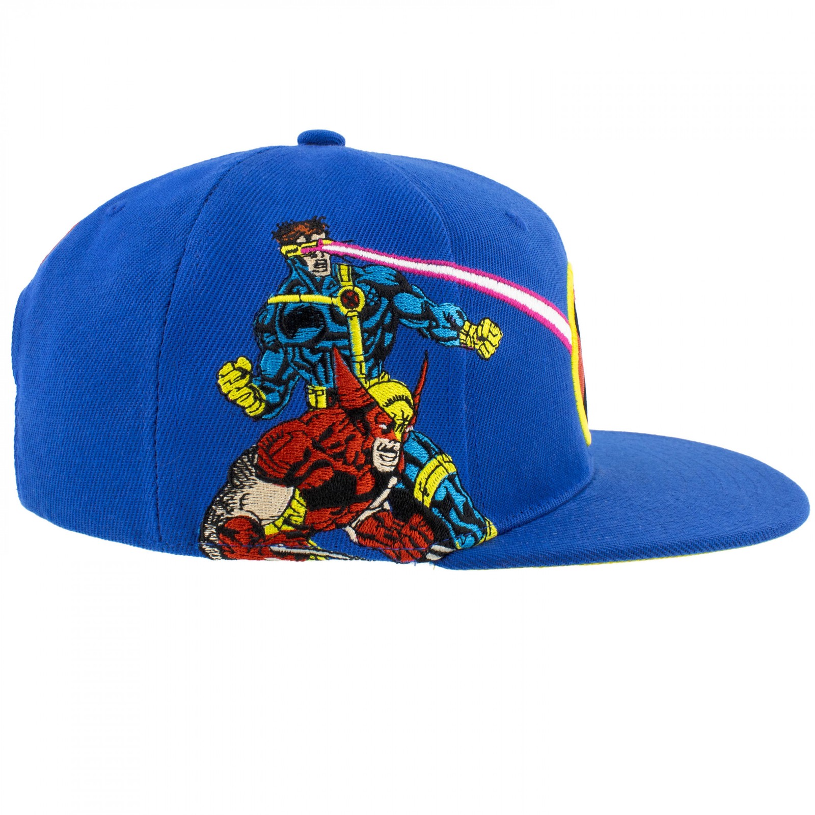 X-Men #1 Cyclops and Wolverine Snapback Hat Blue