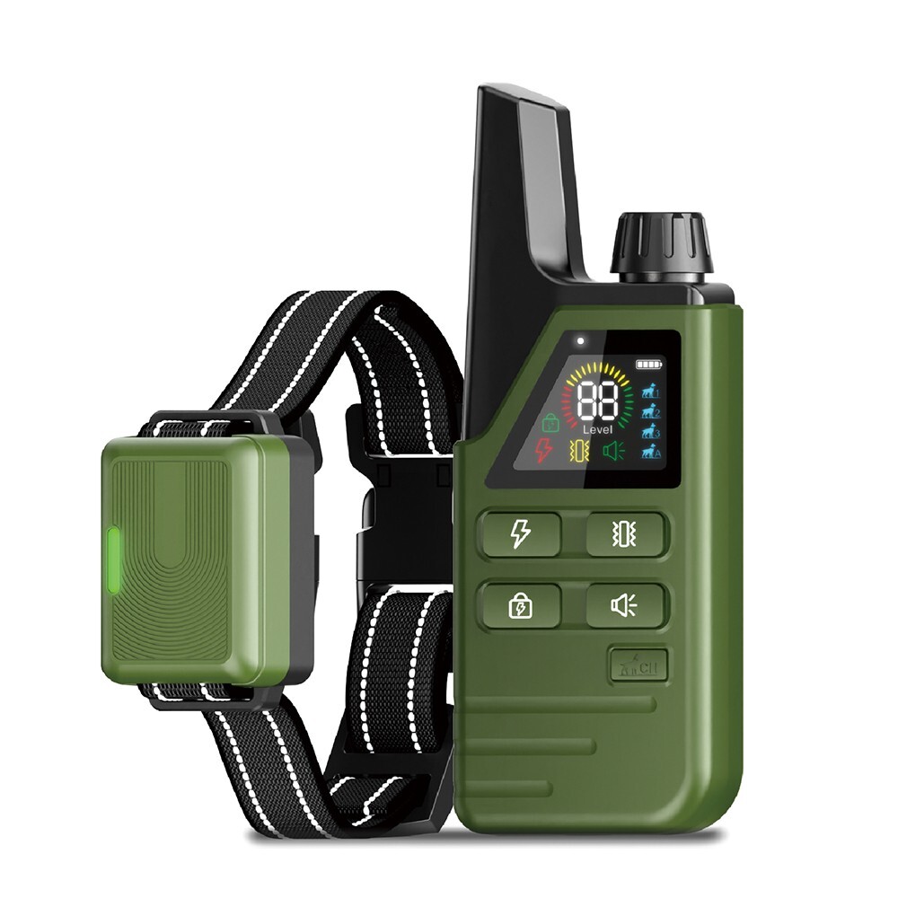 4500 FT Dog Training Collar Rechargeable Remote Shock Pet Waterproof Trainer