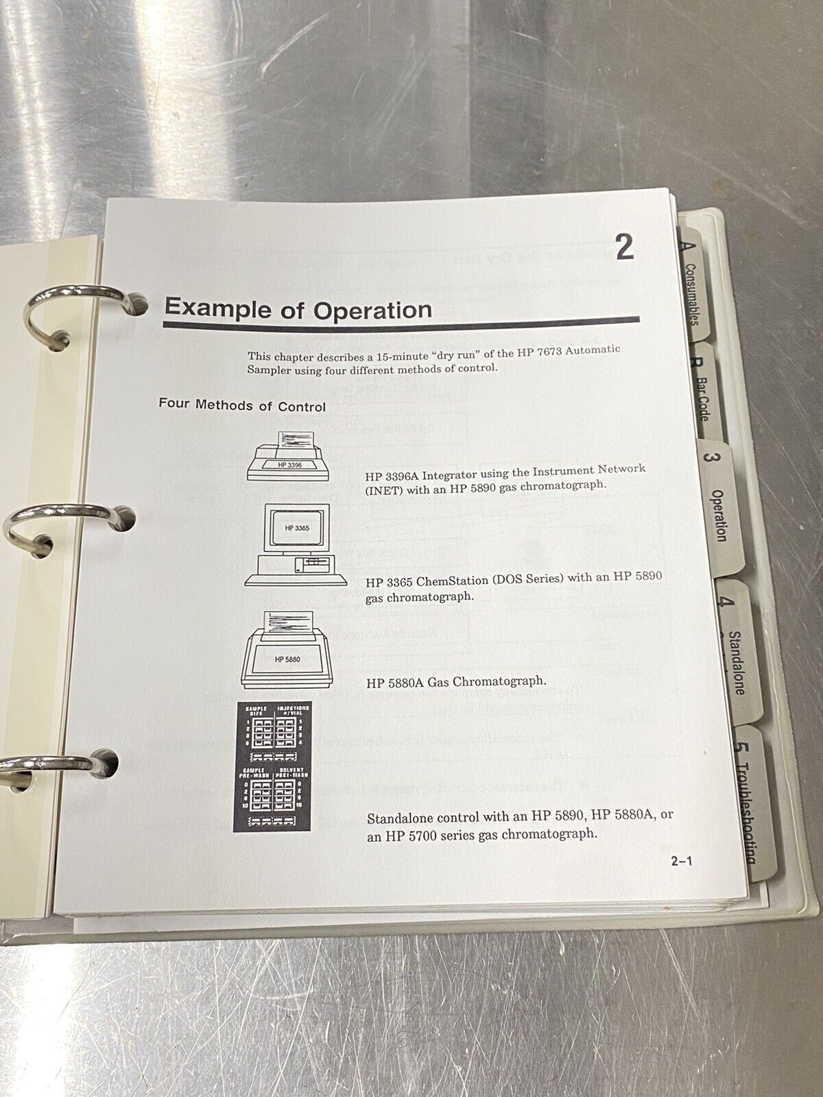 Hewlett Packard HP 7673 Automatic Sampler - Users Guide / Instruction Manual