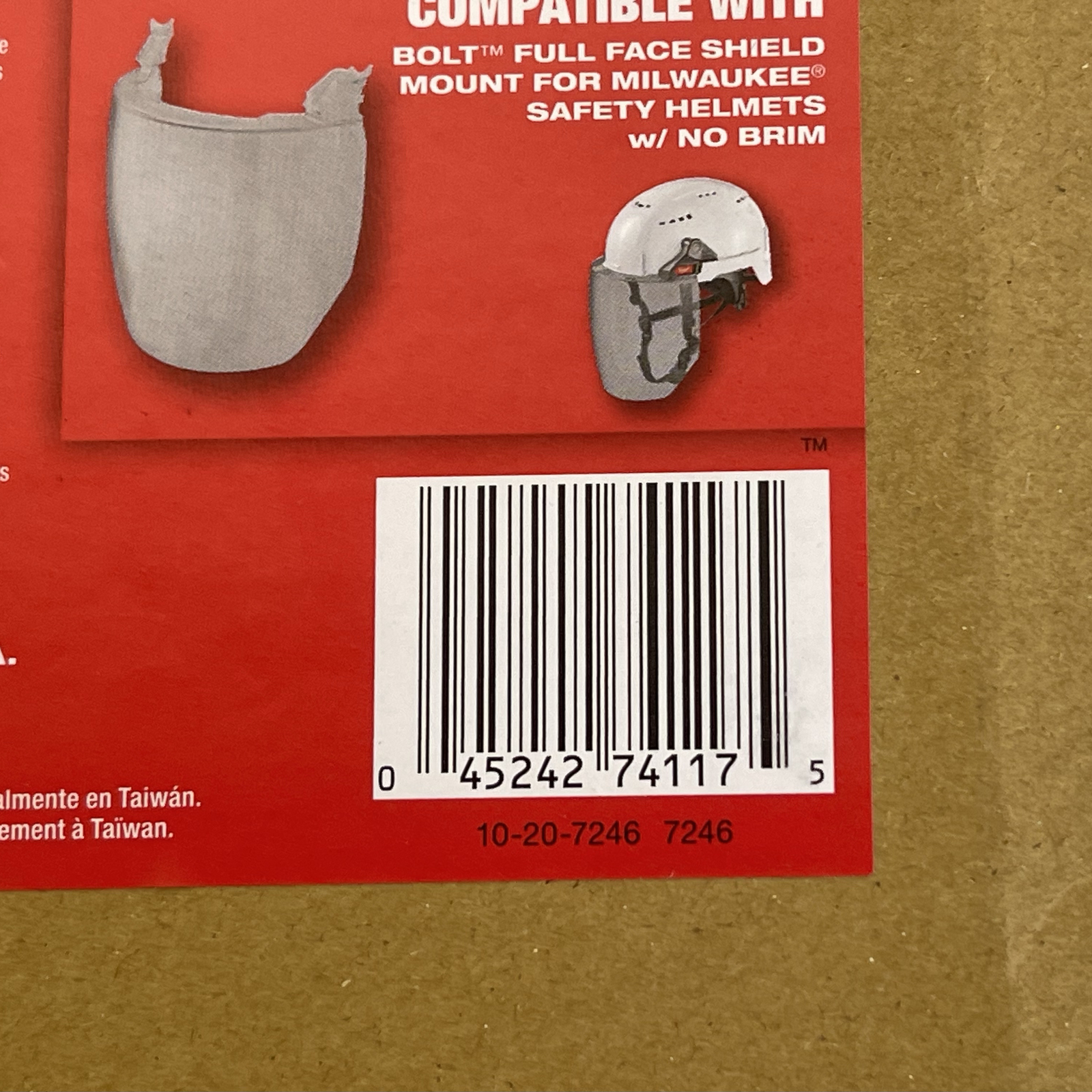 Milwaukee Tool 48-73-1446 Gray Full Face Shield Replacement For Helmet 10 Pc