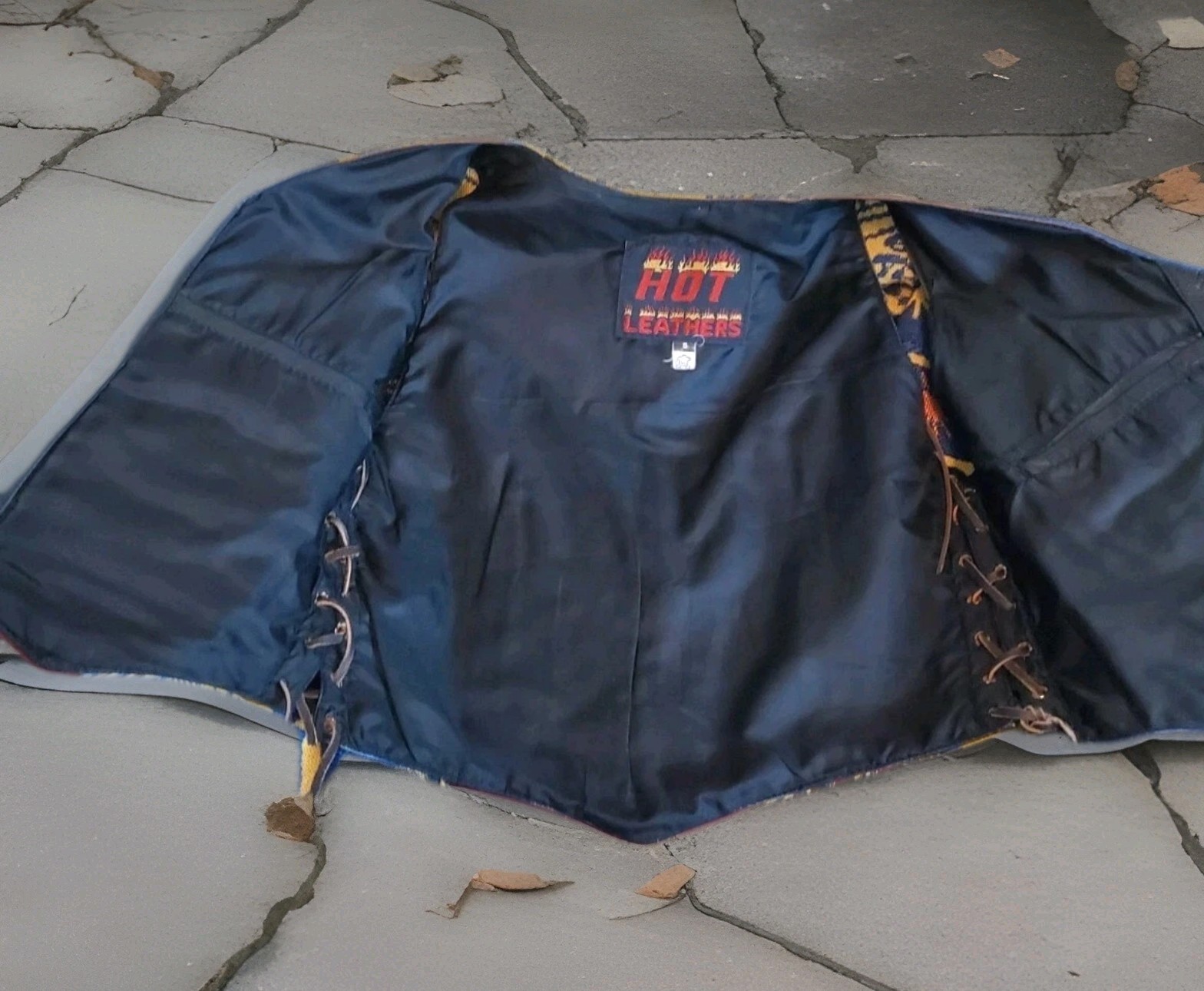 Motorcycle VEST LEATHER & SUEDE