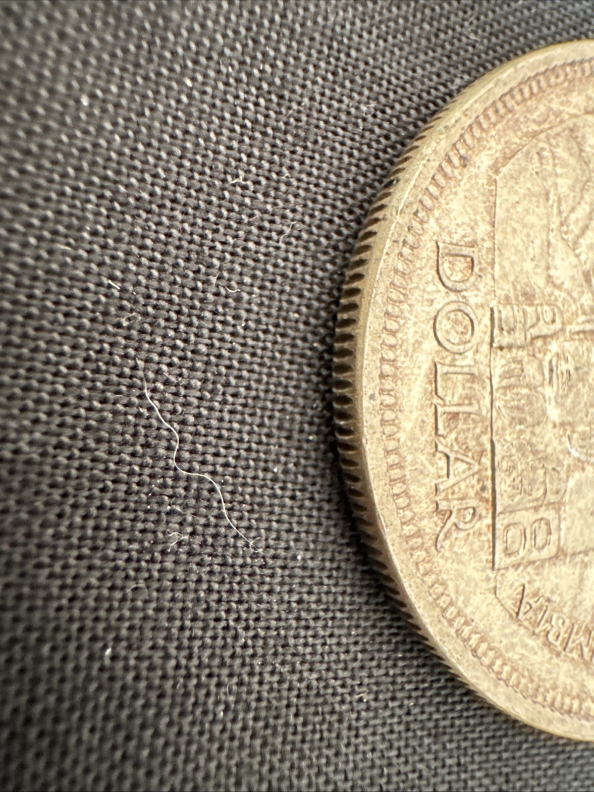 1958 canadian totem pole silver dollar