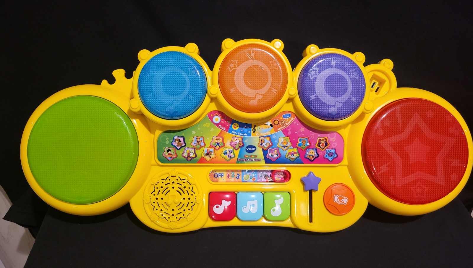 Vtech Zoo Jamz Stompin’ Fun Drums Toy VIDEO! NICE!