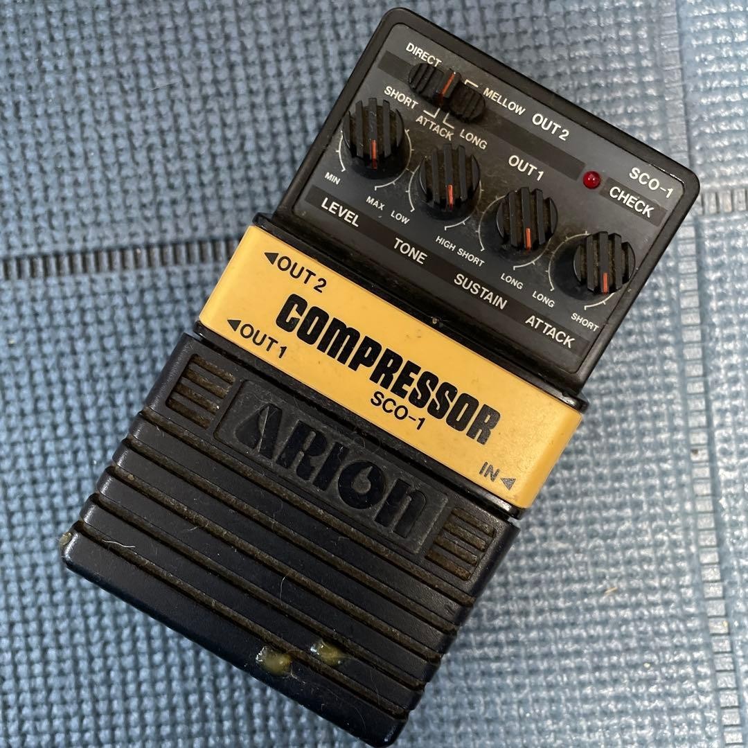 Arion SCO-1 Compressor Effects Pedal Stellar Multi-Control Used