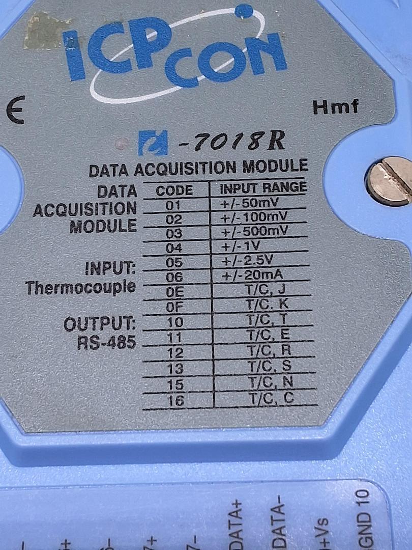 ICP CON I-7018R DATA ACQUISITION MODULE
