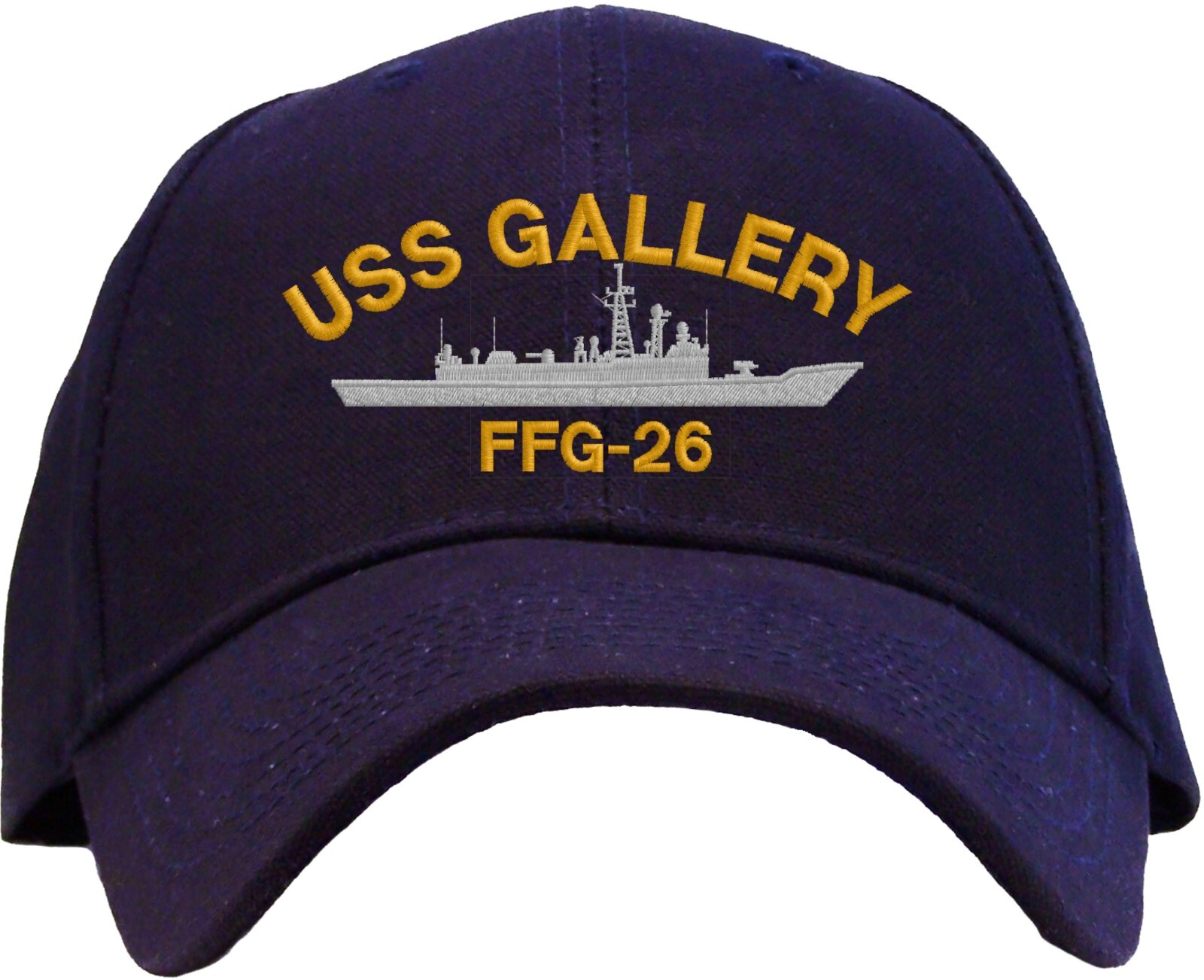 USS Gallery FFG-26 Embroidered Baseball Cap 3 Colors Available