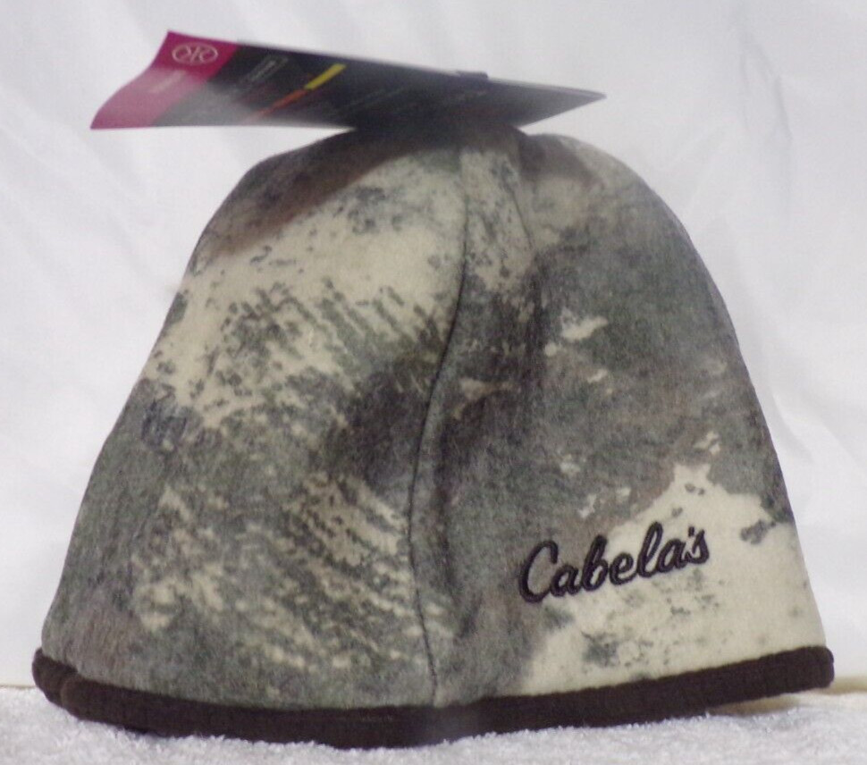 CABELAS HEAVYWEIGHT OUTFITTER WOOLTIMATE BEANIE. POLARTEC THINSULATE OCTAIN-2