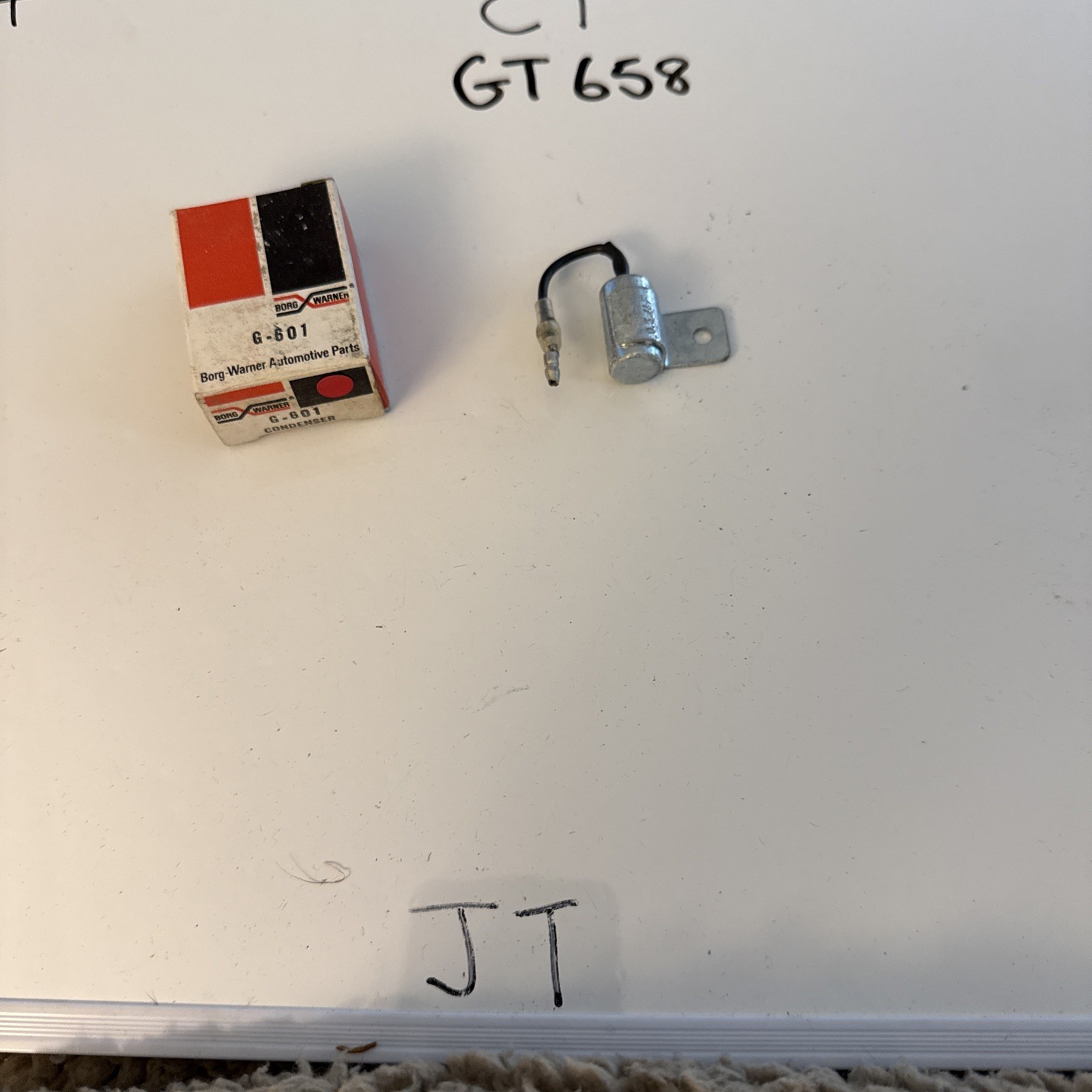 (1) Borg Warner Condenser G-601 Nos OEM Sold Individually.